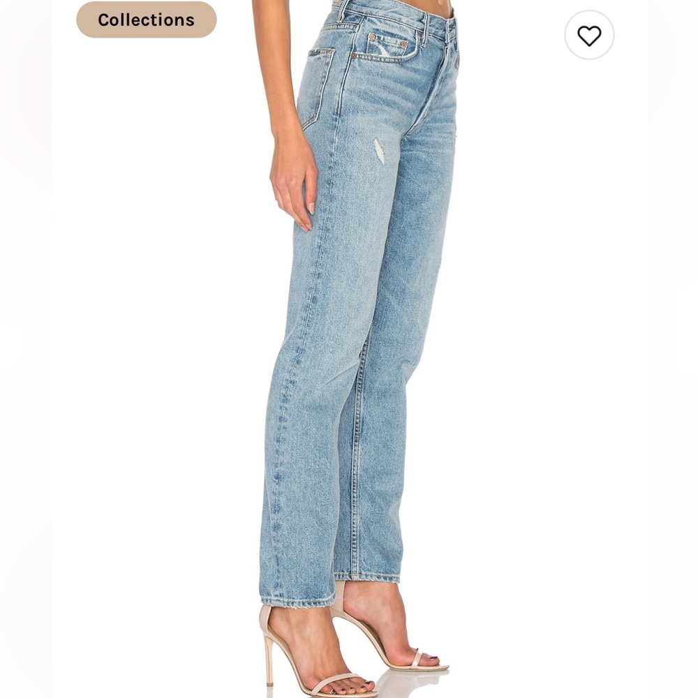 GRLFRND Helena High Rise Straight Jean, size 25